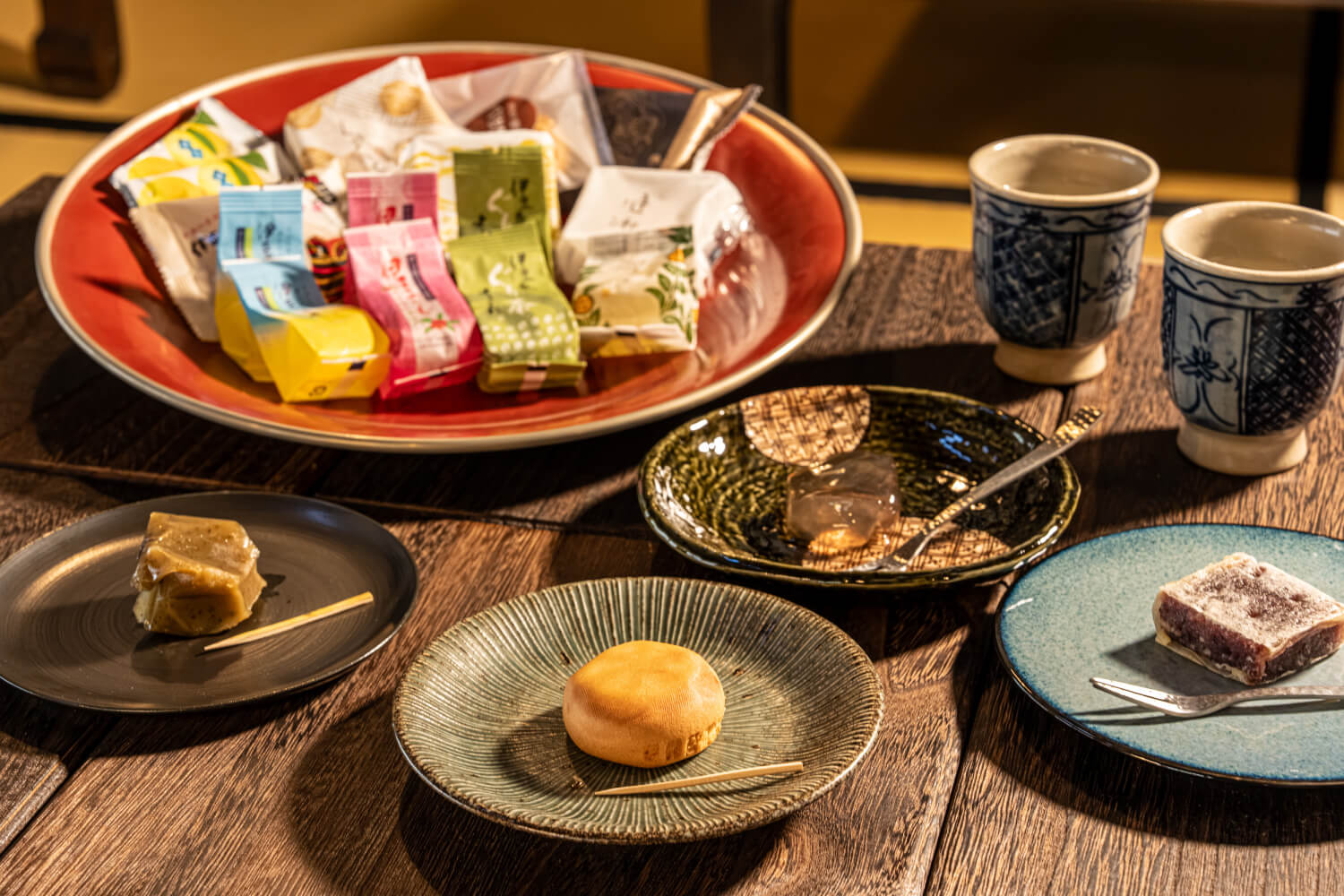 和菓子とお茶